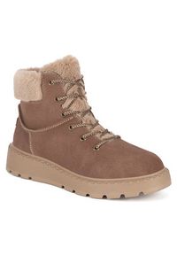 Rieker Trzewiki 70402-24 Brązowy. Kolor: brązowy. Materiał: zamsz, skóra #4