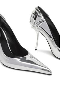 Diesel Szpilki D-Ten&Half P Y03426P1660 Srebrny. Kolor: srebrny. Materiał: skóra. Obcas: na szpilce #5