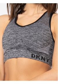 DKNY Sport Biustonosz top DP8T5945 Szary. Kolor: szary. Materiał: syntetyk #2