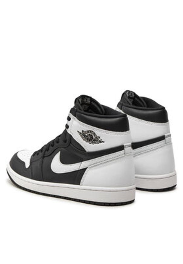Nike Sneakersy Air Jordan 1 Retro DZ5485 010 Czarny. Kolor: czarny. Materiał: skóra. Model: Nike Air Jordan
