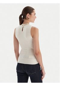 Marciano Guess Bluzka 5BGR03 5782Z Kremowy Regular Fit. Kolor: kremowy. Materiał: syntetyk #2