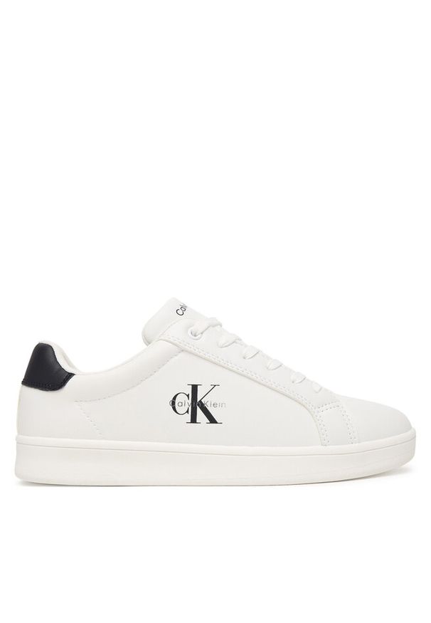 Sneakersy Calvin Klein. Kolor: biały