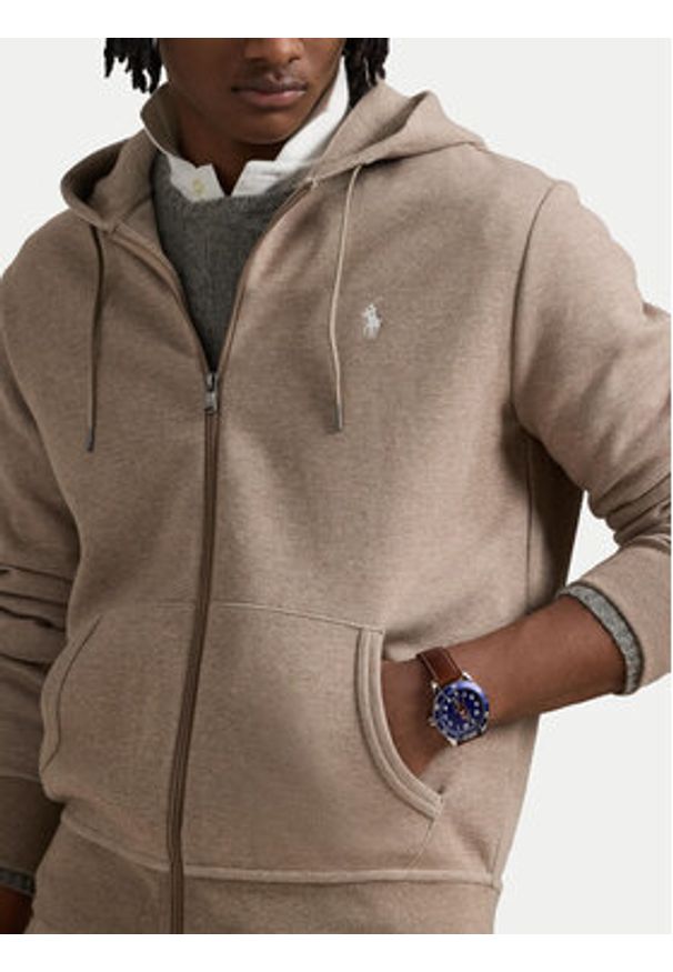 Polo Ralph Lauren Bluza 710881517053 Beżowy Regular Fit. Typ kołnierza: polo. Kolor: beżowy. Materiał: bawełna