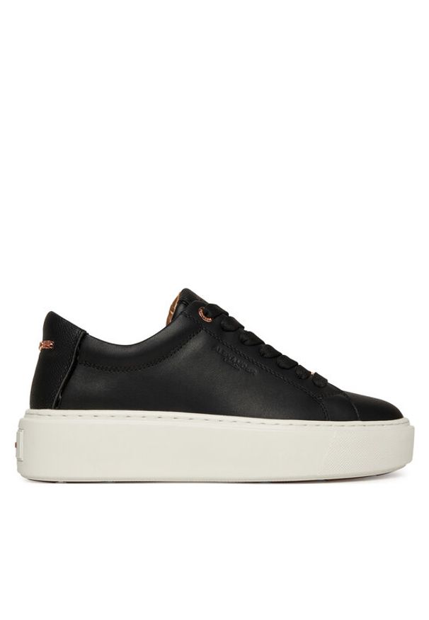 Alexander Smith Sneakersy London ALBCLHW-8009-BLK Czarny. Kolor: czarny. Materiał: skóra