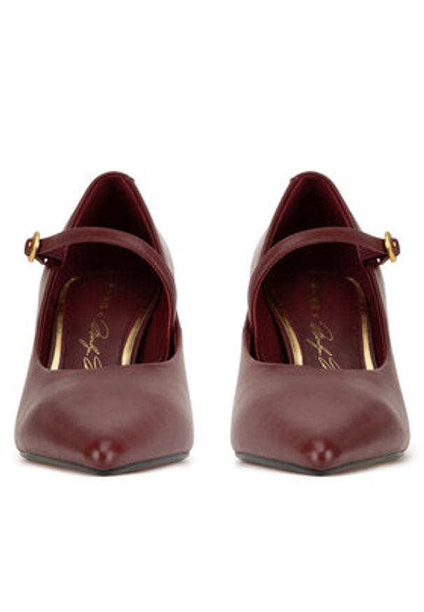 Gino Rossi Szpilki NOELLA-527-5-TB Bordowy. Kolor: czerwony. Materiał: skóra. Obcas: na szpilce