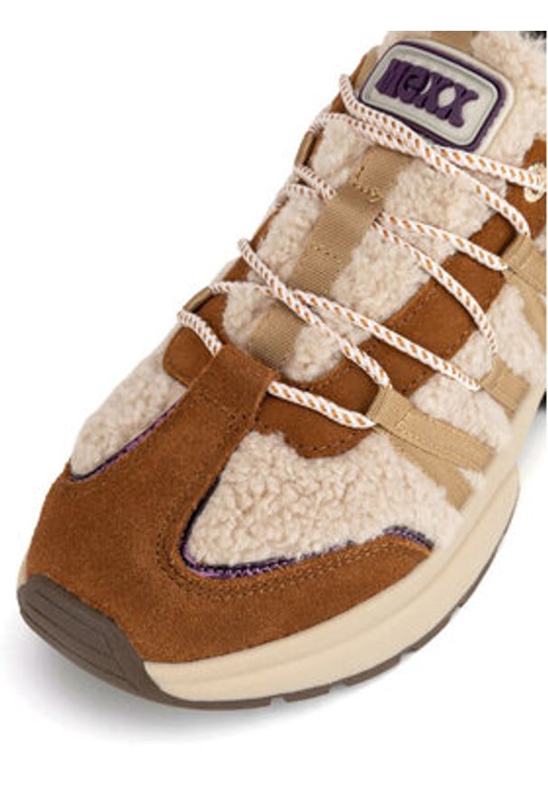 MEXX Sneakersy MI001009243W Brązowy. Kolor: brązowy. Materiał: materiał