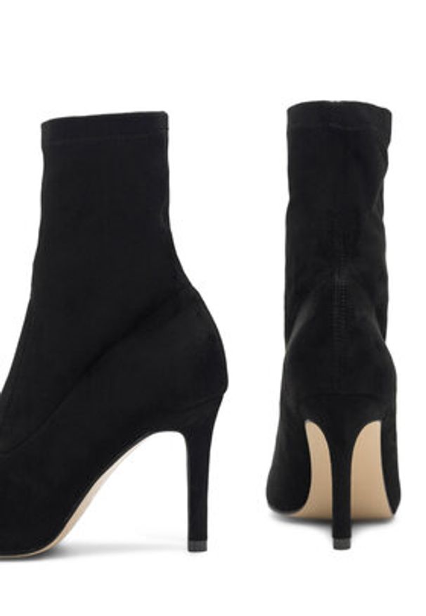 Jenny Fairy Botki CYNTHIA WYL3604-2 Czarny. Kolor: czarny. Materiał: materiał