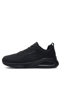 skechers - Skechers Sneakersy Uno Lite-Lighter One 183120/BBK Czarny. Kolor: czarny. Materiał: materiał