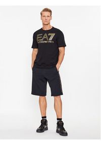 EA7 Emporio Armani T-Shirt 6RPT03 PJFFZ 0208 Czarny Regular Fit. Kolor: czarny. Materiał: bawełna #5