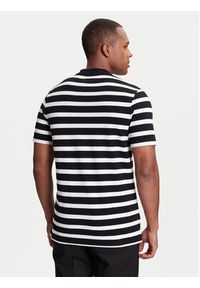 Karl Lagerfeld - KARL LAGERFELD T-Shirt 755022 553231 Czarny Regular Fit. Typ kołnierza: dekolt w karo. Kolor: czarny. Materiał: bawełna #3