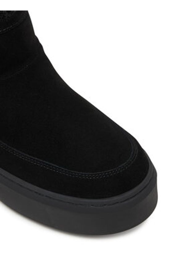 Pinko - PINKO Śniegowce YOKO 22 Czarny. Kolor: czarny. Materiał: skóra, zamsz