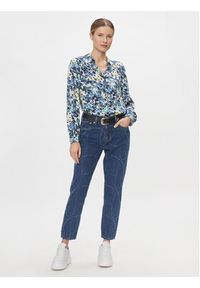 Pepe Jeans Koszula Ciria PL304836 Niebieski Regular Fit. Kolor: niebieski. Materiał: wiskoza #5