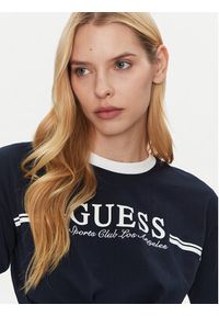Guess T-Shirt V5GI05 I3Z14 Granatowy Regular Fit. Kolor: niebieski. Materiał: bawełna #3