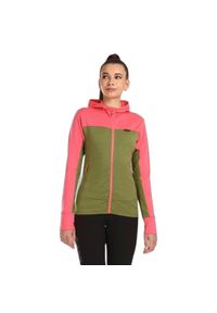 Bluza damska Kilpi Wolie. Kolor: różowy. Materiał: wełna. Sport: turystyka piesza #1