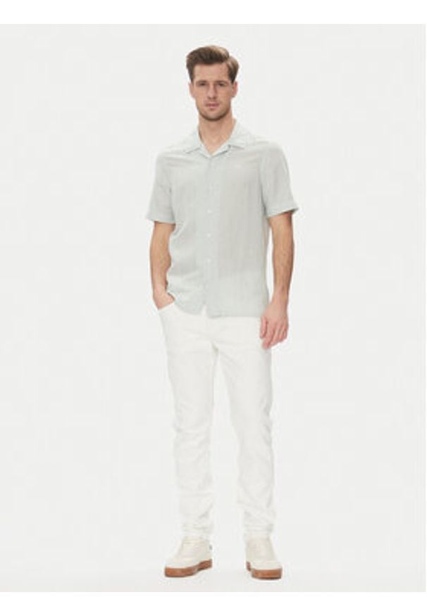 Calvin Klein Koszula K10K114197 Szary Regular Fit. Kolor: szary. Materiał: bawełna