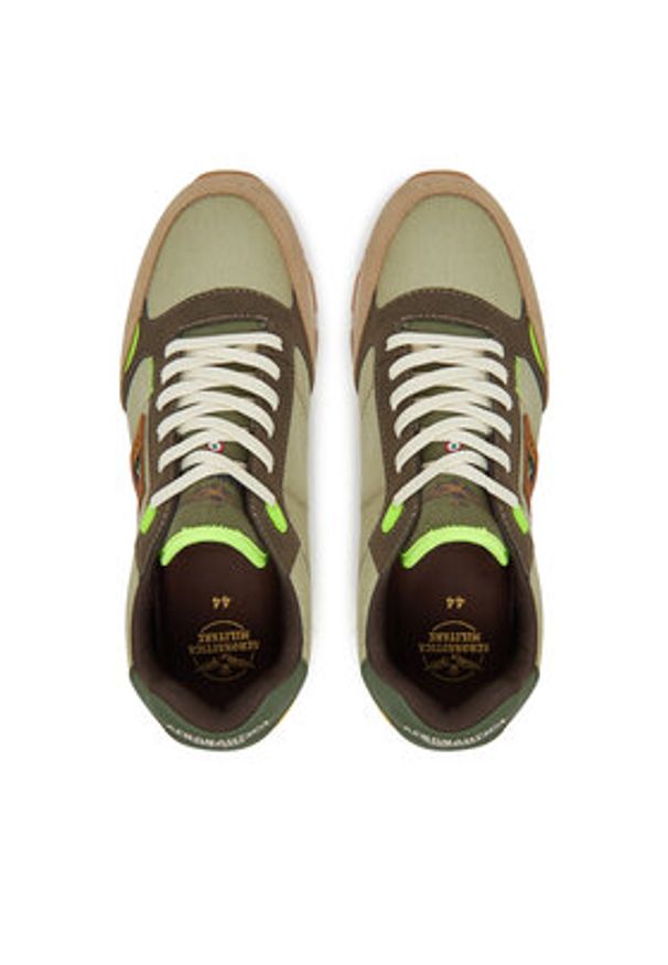 Aeronautica Militare Sneakersy 251SC292CT3547 Zielony. Kolor: zielony. Materiał: materiał