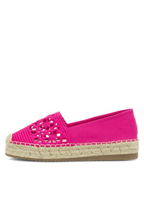 Jenny Fairy Espadryle WSS21119-01 Różowy. Kolor: różowy. Materiał: materiał