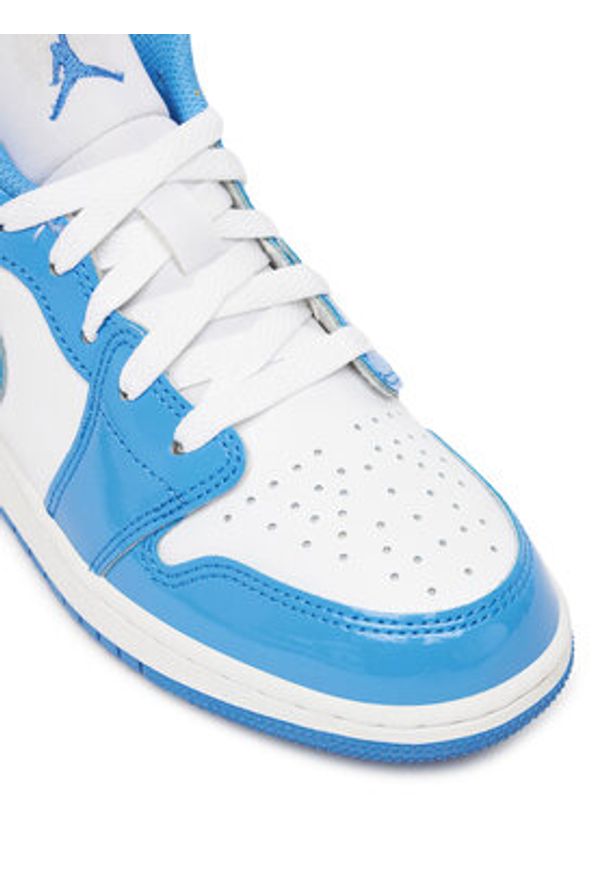 Nike Sneakersy Air Jordan 1 Low Se (GS) FZ3929 114 Biały. Kolor: biały. Materiał: skóra. Model: Nike Air Jordan