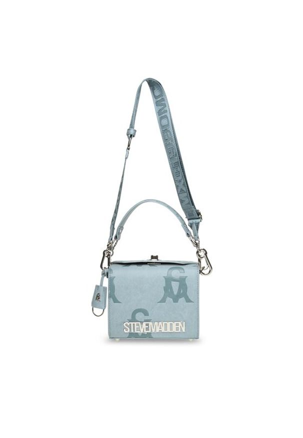 Steve Madden Torebka Bkrome-X Crossbody SM13001229-02002-BLU Błękitny. Kolor: niebieski. Materiał: skórzane