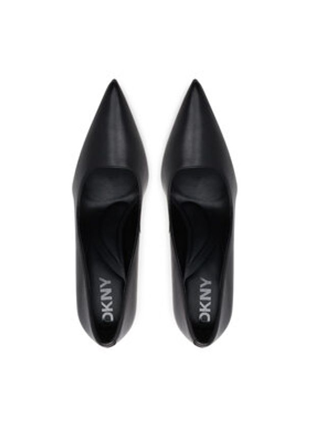 DKNY Szpilki Mickel K1510523 Czarny. Kolor: czarny. Materiał: skóra. Obcas: na szpilce