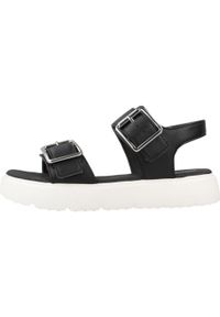 Geox - Sandały GEOX J SANDAL KODETTE H Czarny. Kolor: czarny. Materiał: syntetyk. Sezon: lato