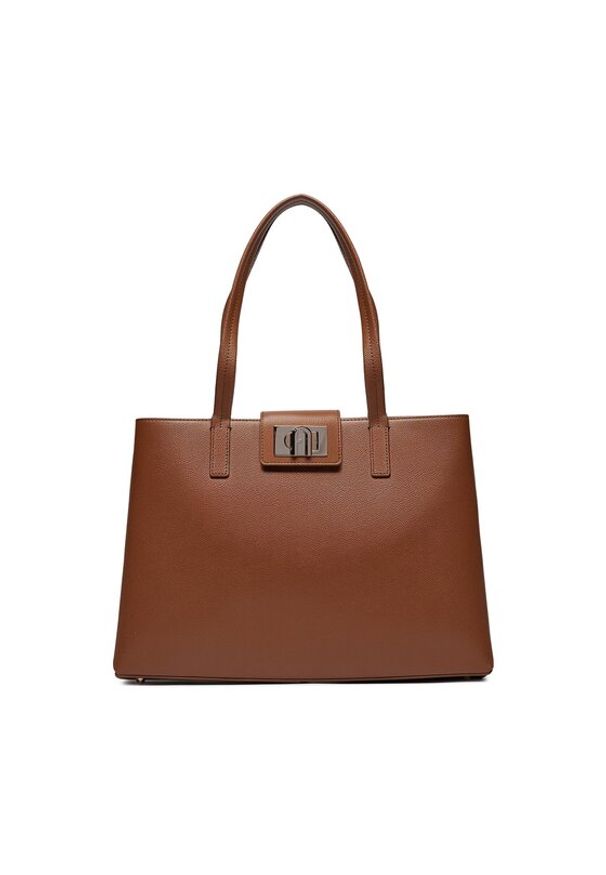 Furla Torebka 1927 L Tote WB00145ARE00003B001007 Brązowy. Kolor: brązowy. Materiał: skórzane