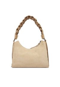 Coccinelle Torebka P6P Boheme Suede Bimaterial E1 P6P 13 03 01 Beżowy. Kolor: beżowy. Materiał: skórzane, zamszowe #4