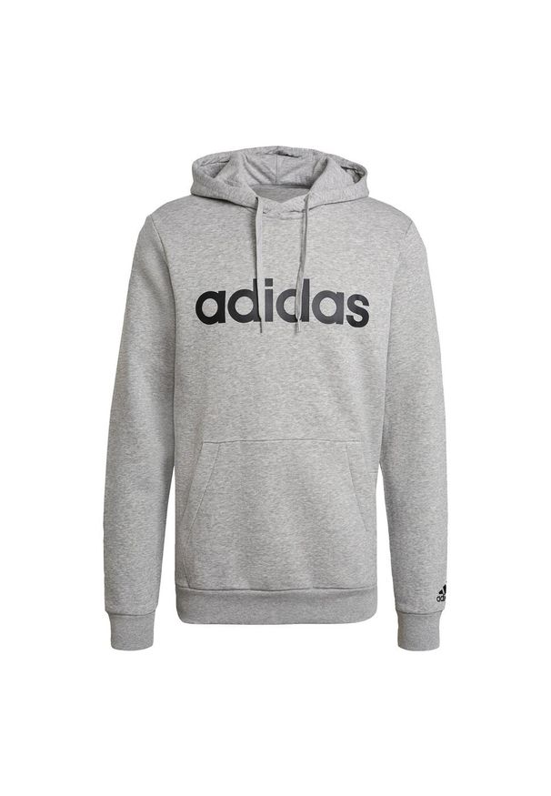 Adidas - Bluza adidas Essentials Hoodie M GK9071. Kolor: wielokolorowy, czarny, szary