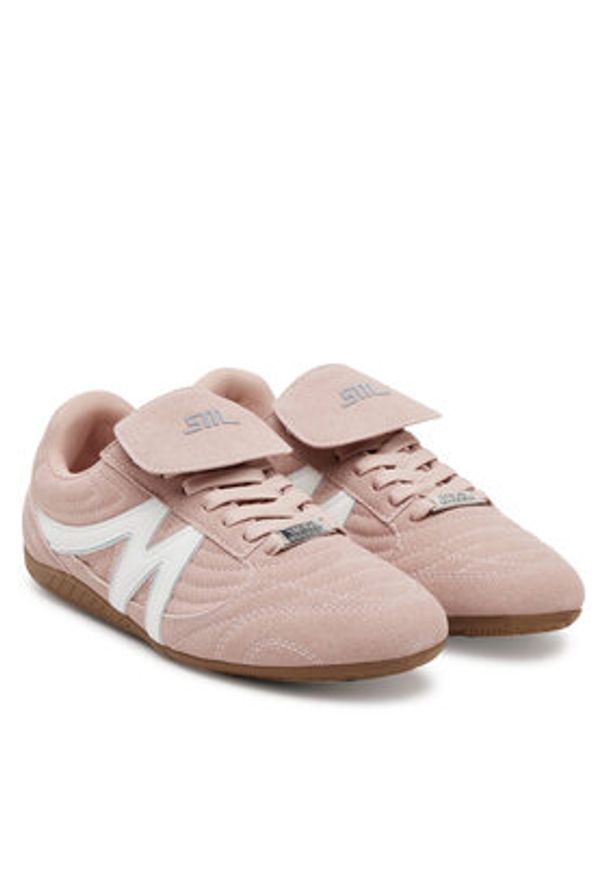 Steve Madden Sneakersy Freekick-E SM19000136 Różowy. Kolor: różowy. Materiał: skóra, zamsz
