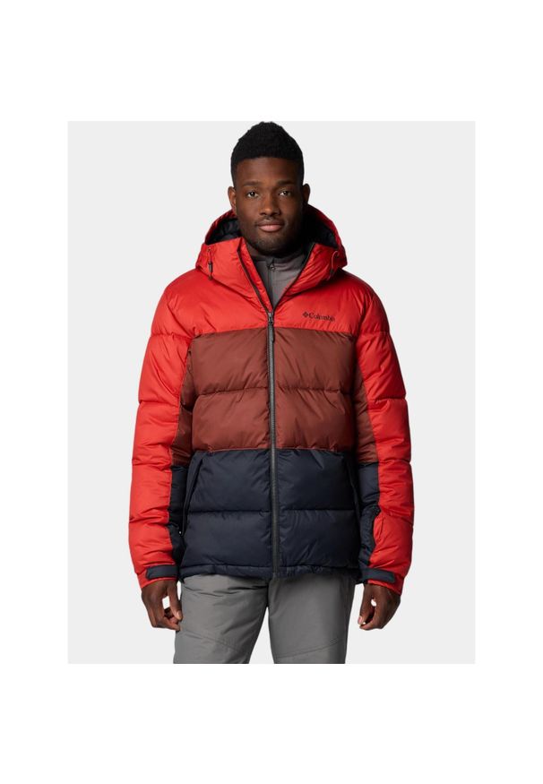 columbia - Kurtka Narciarska Męska Columbia Slope Style. Kolor: czerwony, wielokolorowy, czarny. Sezon: zima. Sport: narciarstwo