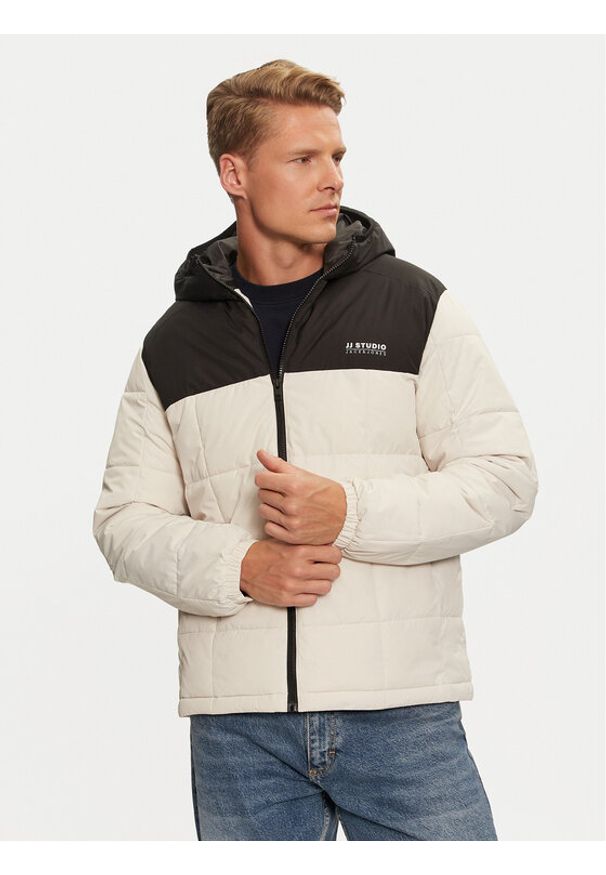 Jack & Jones Kurtka zimowa Ben 12256905 Beżowy Regular Fit. Kolor: beżowy. Materiał: syntetyk. Sezon: zima
