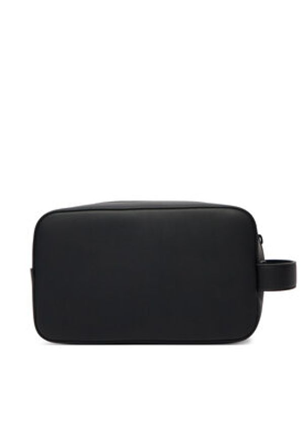 TOMMY HILFIGER - Tommy Hilfiger Kosmetyczka Th Foundation Washbag AM0AM14161 Czarny. Kolor: czarny. Materiał: skóra