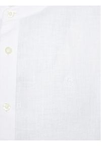 North Sails Koszula 664301 Biały Regular Fit. Kolor: biały. Materiał: len #3