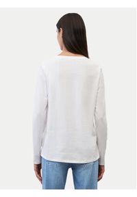Marc O'Polo Bluzka B01 2072 52235 Biały Regular Fit. Typ kołnierza: polo. Kolor: biały. Materiał: bawełna
