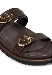 Blauer Klapki S6BLOOM03/LEA Brązowy. Kolor: brązowy. Materiał: skóra #2