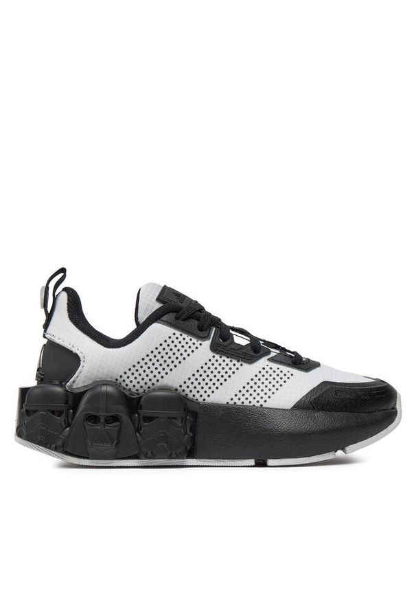 Adidas - Sneakersy adidas. Kolor: biały, czarny. Wzór: motyw z bajki
