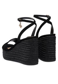 Guess Espadryle FLJLY2 SUE04 Czarny. Kolor: czarny. Materiał: skóra, zamsz #2