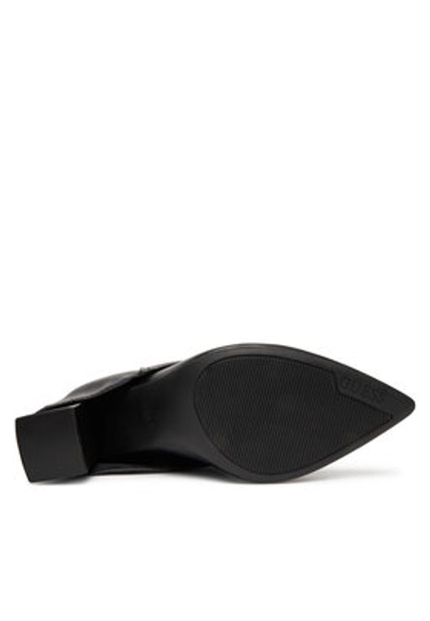 Guess Kozaki FLFGAR ELE11 Czarny. Kolor: czarny. Materiał: skóra