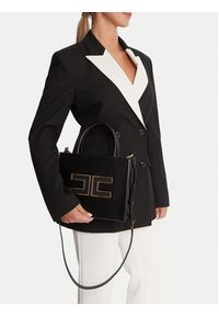 Elisabetta Franchi Torebka BS-33A-56E2-V380 Czarny. Kolor: czarny. Materiał: skórzane #5