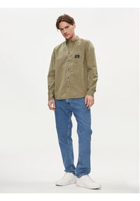 Calvin Klein Jeans Koszula J30J325772 Zielony Regular Fit. Kolor: zielony. Materiał: bawełna #4