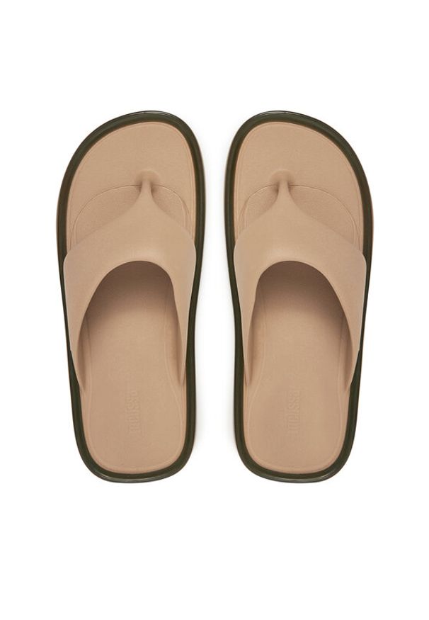 melissa - Melissa Japonki Float Ad. 33915 Beżowy. Kolor: beżowy