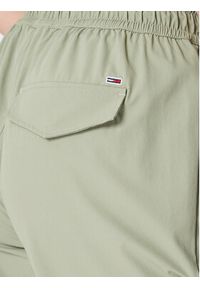 Tommy Jeans Spodnie materiałowe Betsy DW0DW14623 Zielony Relaxed Fit. Kolor: zielony. Materiał: syntetyk #2