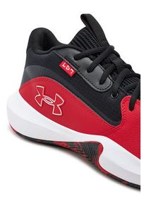 Under Armour Buty do koszykówki Ua Lockdown 7 3028512-600 Czerwony. Kolor: czerwony. Materiał: skóra. Sport: koszykówka