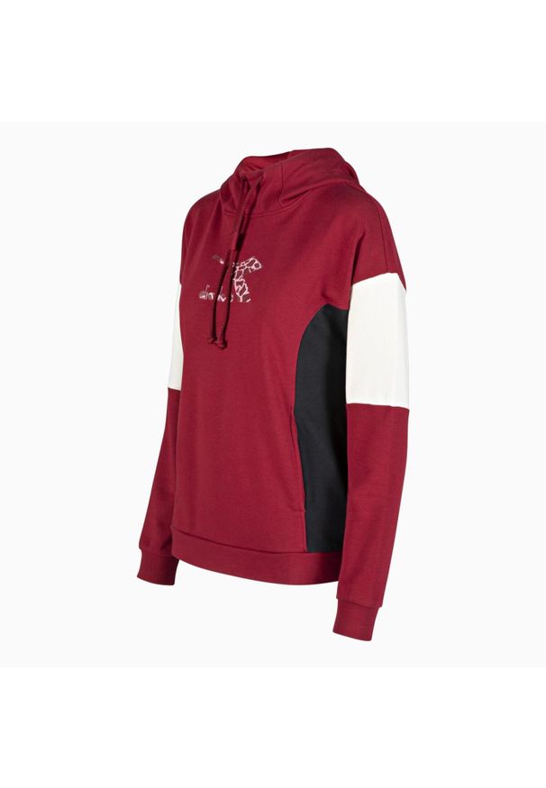 Diadora - Bluza damska DIADORA L.HOODIE LUSH L. Kolor: czerwony