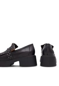 Eva Minge Loafersy LAGOA-24755 Czarny. Kolor: czarny. Materiał: skóra #5