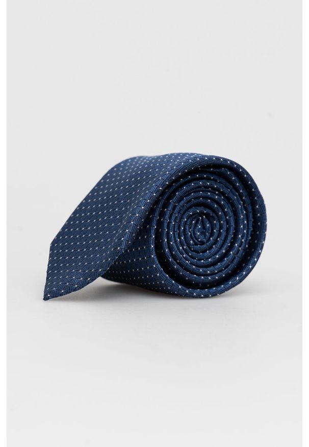 Calvin Klein - Krawat. Kolor: niebieski