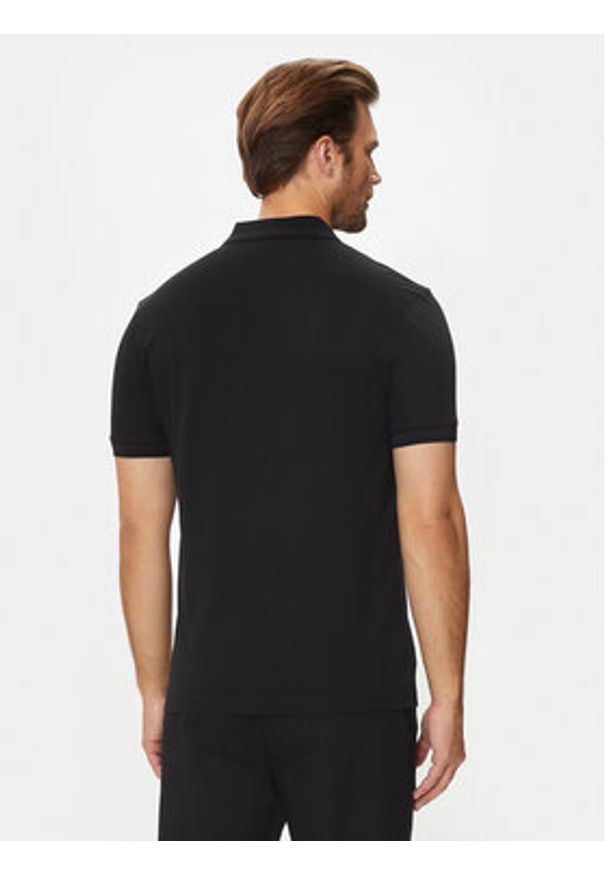 BOSS - Boss Polo Pio 1 50507583 Czarny Regular Fit. Typ kołnierza: polo. Kolor: czarny. Materiał: bawełna
