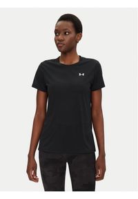 Under Armour Koszulka techniczna Rech SSC 1384231 Czarny Relaxed Fit. Kolor: czarny. Materiał: syntetyk #1