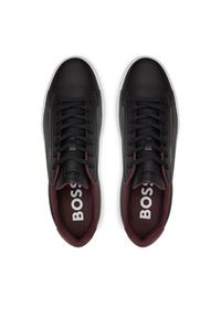 BOSS - Boss Sneakersy Rhys Tenn pusdth 50502869 Czarny. Kolor: czarny. Materiał: skóra #3