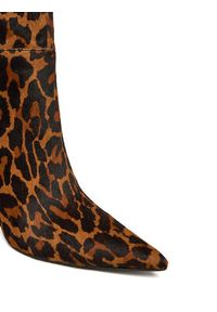 Guess Kozaki FLFGSS LEA11 Brązowy. Kolor: brązowy. Materiał: skóra #5